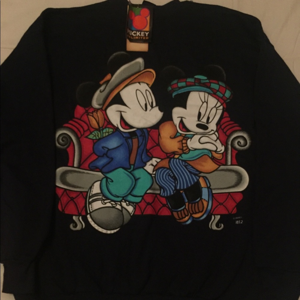 jerry leigh: mickey unlimited vintage sweatshirt